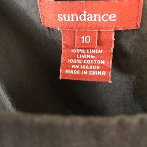 Brown linen Sundance dress